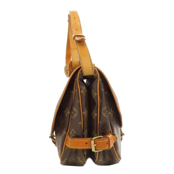 LOUIS VUITTON Authentic Brown Monogram Canvas Shoulder Bag - Picture 3 of 16